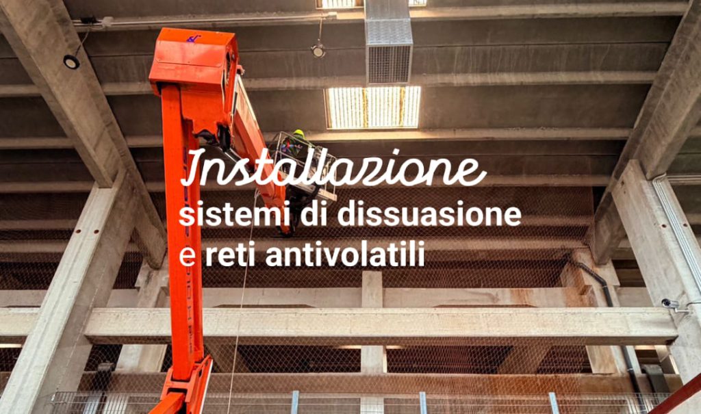 Installazione reti antivolatili per depositi e capannoni: come proteggere merci e strutture senza bloccare l’operatività